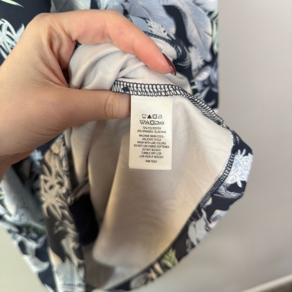 Tommy Bahama Golf Tropical Floral Sleeveless Active Dress Short Set Medium - Picture 9 of 9